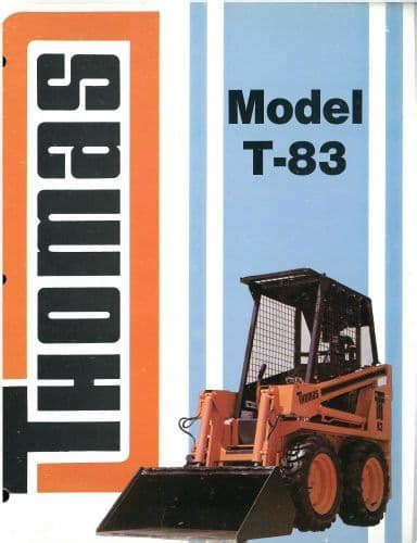 thomas t83 skid steer for sale|thomas skid steer dealers.